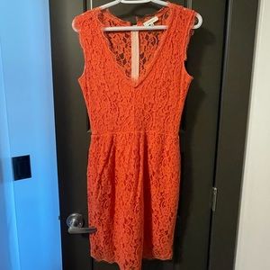 Aritzia Pink Lace Dress, Size 4